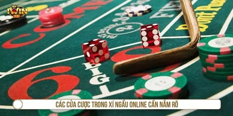 Các cửa cược trong xí ngầu online cần nắm rõ