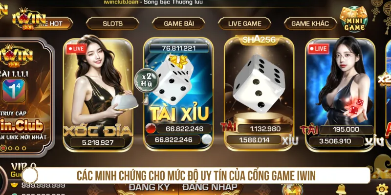 Một cổng game uy tín sở hữu giao diện và nạp rút rõ ràng