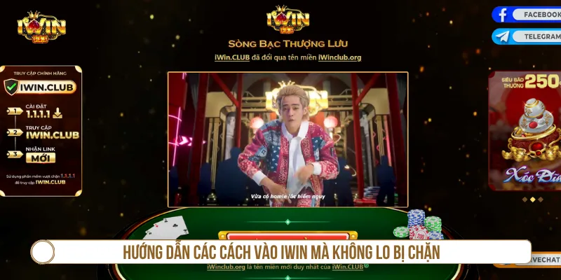 IWIN Bị Chặn Phải Làm Sao? Hướng Dẫn Xử Lý Đơn Giản Người chơi chọn các phương pháp để truy cập IWIN an toàn